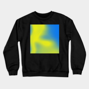 blue to green gradient Crewneck Sweatshirt